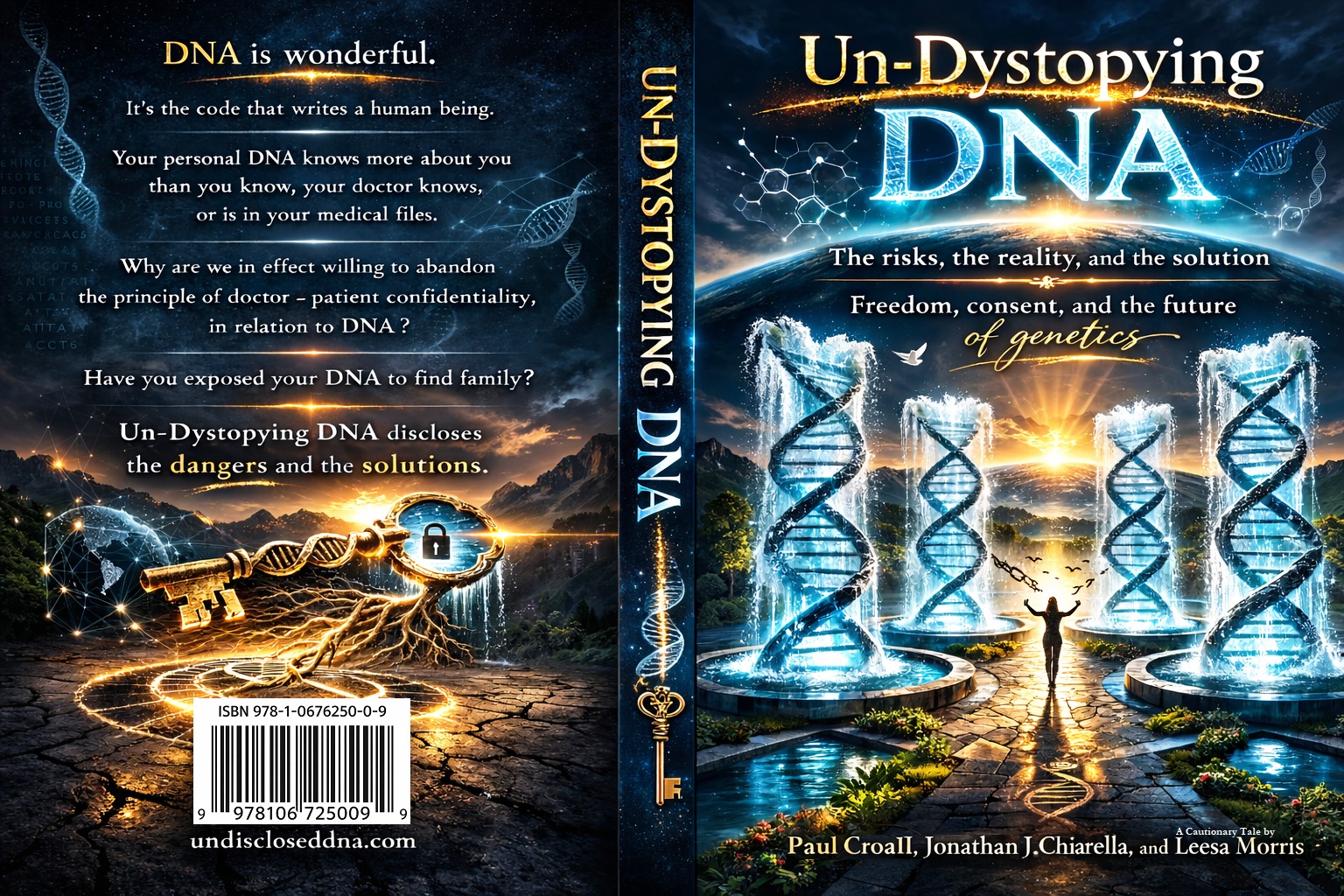 Undisclosed DNA founder publishes book on DNA privacy and security