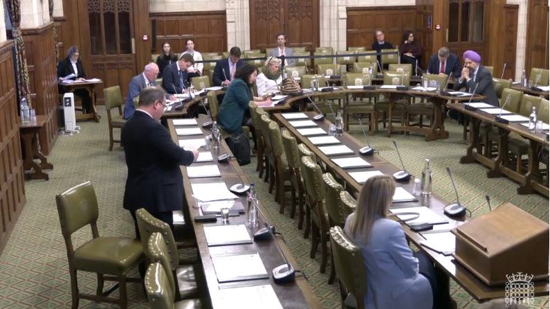 Paul Croall of Undisclosed DNA in Parliament for debate on Government support for UK-based technology companies